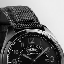 Load image into Gallery viewer, Hamilton Khaki Field Day-Date Auto Full Black