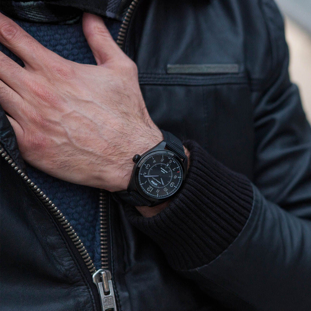 Hamilton Khaki Field Day-Date Auto Full Black