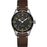 Hamilton Khaki Aviation Pilot Pioneer Auto on leather