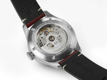 Load image into Gallery viewer, Hamilton Khaki Aviation Pilot Pioneer Auto White Dial on Red Bezel on leather