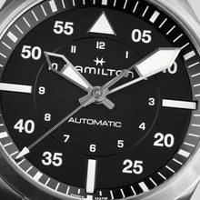 Load image into Gallery viewer, Hamilton Khaki Aviation Pilot Auto Black on Bracelet -39mm