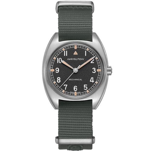 Hamilton Khaki Aviation Pilot Pioneer Mechanical Nato Black