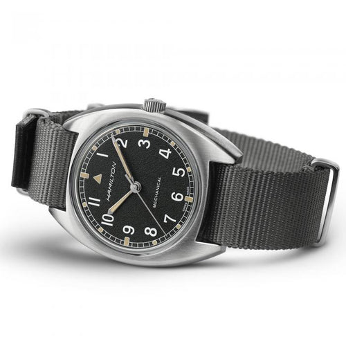 Hamilton Khaki Aviation Pilot Pioneer Mechanical Nato Black