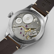 Load image into Gallery viewer, Hamilton Khaki Aviation Pilot Pioneer 43mm on leather