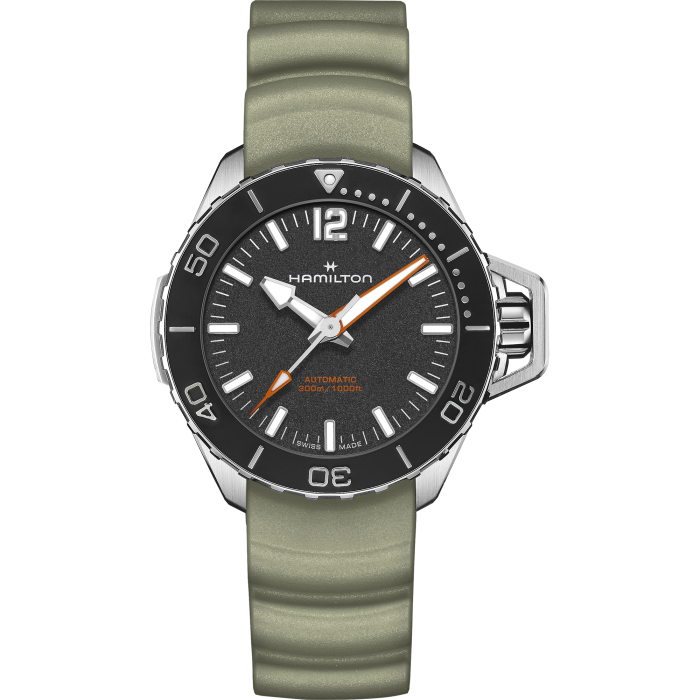 Hamilton Khaki Navy Frogman Auto Green 41mm