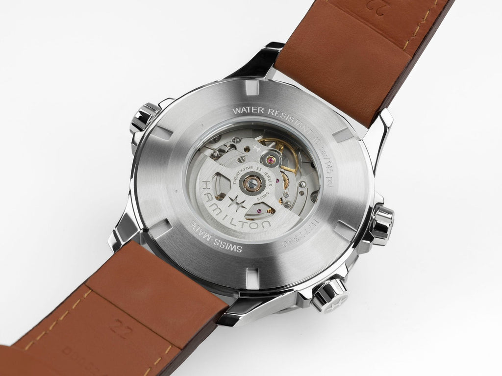Hamilton Khaki Aviation X-Wind Day Date Auto Green on Leather