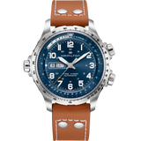 Hamilton Khaki Aviation X-Wind Day Date Auto Blue on Leather