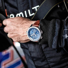 Load image into Gallery viewer, Hamilton Khaki Aviation X-Wind Quartz GMT Chrono Blue