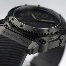 Load image into Gallery viewer, Hamilton Khaki Navy Belowzero Auto Titanium PVD Black