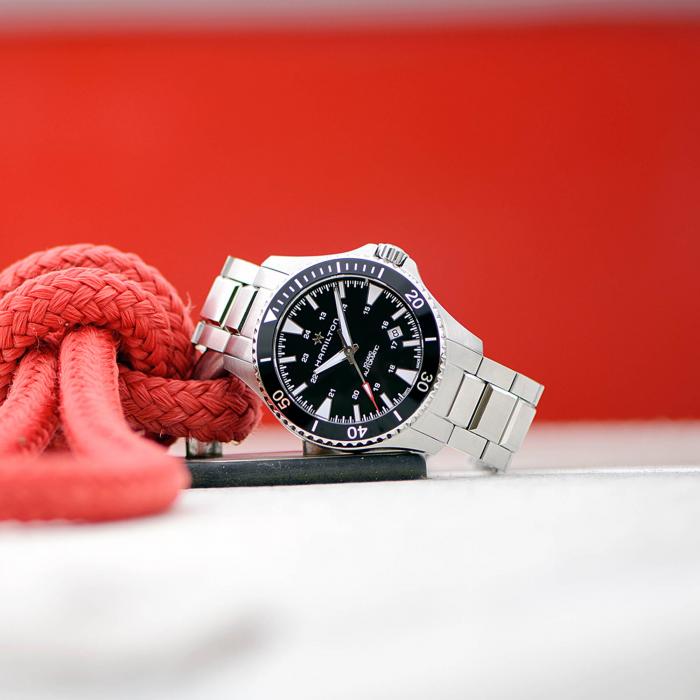 Hamilton Khaki Navy Scuba Auto Black 40mm