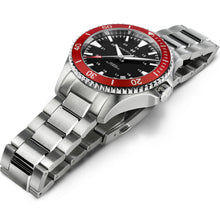 Load image into Gallery viewer, Hamilton Khaki Navy Scuba Auto Red Bezel on Bracelet 40mm