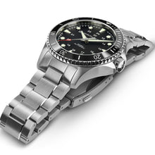 Load image into Gallery viewer, Hamilton Khaki Navy Scuba Auto Black Dial Black Bezel on Bracelet 43mm