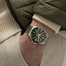 Load image into Gallery viewer, Hamilton Khaki Navy Scuba Auto Green on Bracelet 43mm