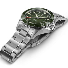 Load image into Gallery viewer, Hamilton Khaki Navy Scuba Auto Green on Bracelet 43mm