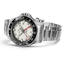 Load image into Gallery viewer, Khaki Navy Scuba Automatic GMT 43mm Silver Dial on Bracelet