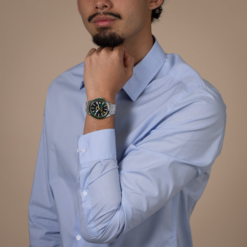 Rado Hyperchrome Quartz Green Dial -41.5mm