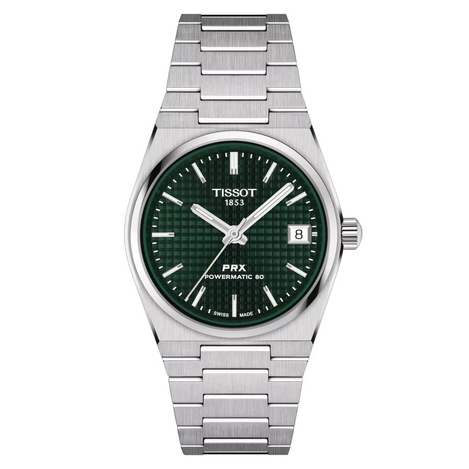 TISSOT PRX POWERMATIC 80 35MM GREEN