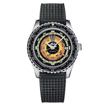 Load image into Gallery viewer, MIDO OCEAN STAR DECOMPRESSION WORLDTIMER BLACK -SPECIAL EDITION -1 EXTRA STRAP