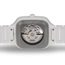 Load image into Gallery viewer, Rado True Square Automatic Open Heart White Ceramic with Diamonds