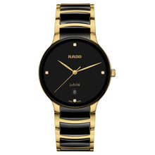 Load image into Gallery viewer, Rado Centrix Diamond Ceramic Gold PVD Quartz 39.5mm