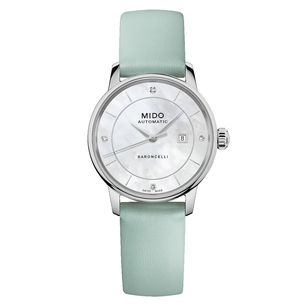 MIDO BARONCELLI SIGNATURE LADY COLOURS -SPECIAL EDITION (4 EXTRA STRAPS)