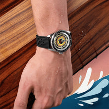 Load image into Gallery viewer, MIDO OCEAN STAR DECOMPRESSION WORLDTIMER BLACK -SPECIAL EDITION -1 EXTRA STRAP