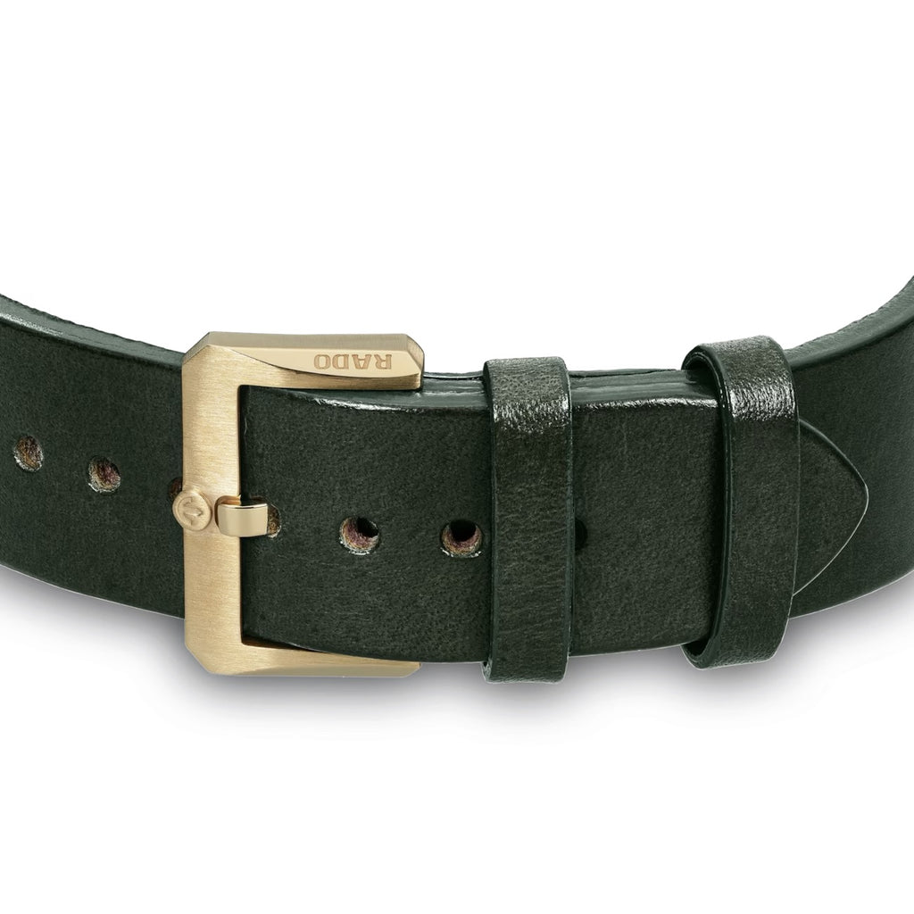 Rado Captain Cook Automatic Bronze Green Dial on Leather