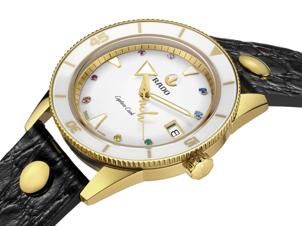 Rado Captain Cook x Marina Hoermanseder Heartbeat YG PVD