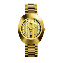 Load image into Gallery viewer, Rado New Original Automatic Gold Dial YG PVD 35mm