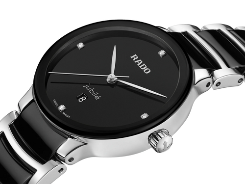 Rado Centrix Diamond Ceramic Steel Quartz 30.5mm