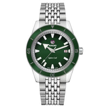 Load image into Gallery viewer, Rado Captain Cook Automatic Green on Steel Bracelet