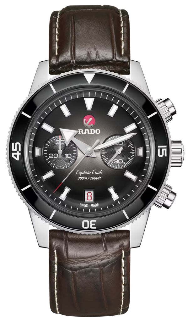 Rado Captain Cook Automatic Chronograph Black