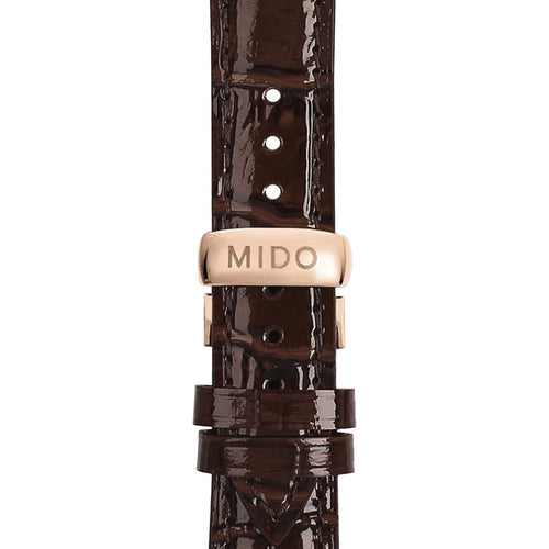 MIDO BARONCELLI DIAMONDS BROWN DIAL