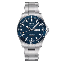 Load image into Gallery viewer, MIDO OCEAN STAR 200 BLUE ON BRACELET