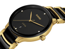 Load image into Gallery viewer, Rado Centrix Diamond Ceramic Gold PVD Quartz 39.5mm