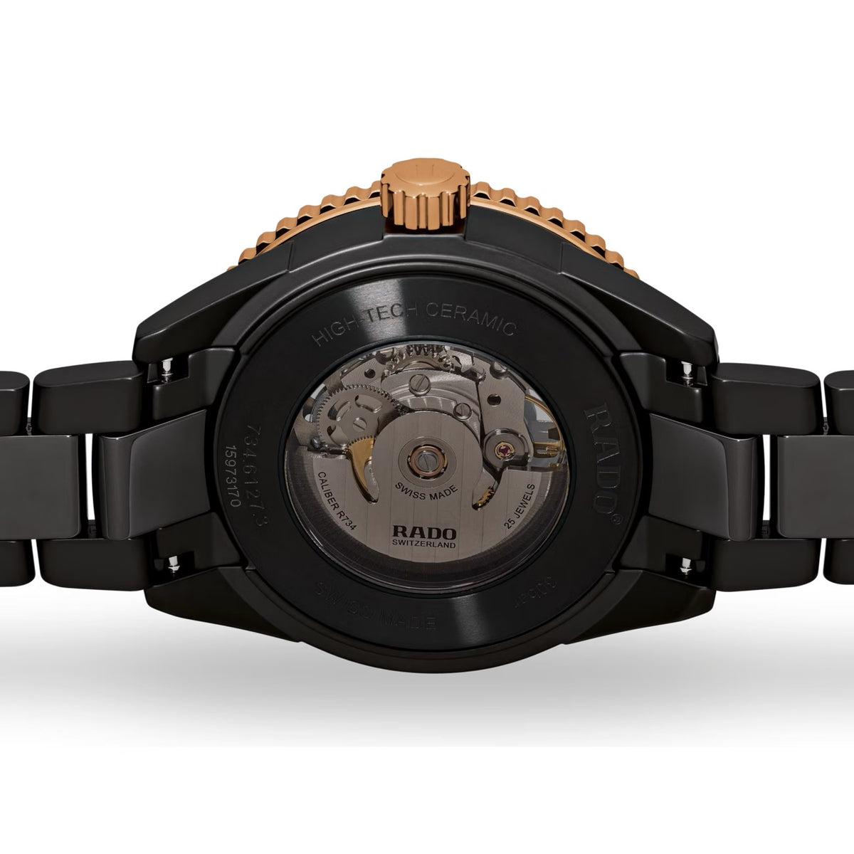 Rado Captain Cook High-Tech Black Ceramic Skeleton – Wamada Jewellery