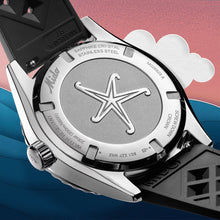 Load image into Gallery viewer, MIDO OCEAN STAR DECOMPRESSION WORLDTIMER BLACK -SPECIAL EDITION -1 EXTRA STRAP