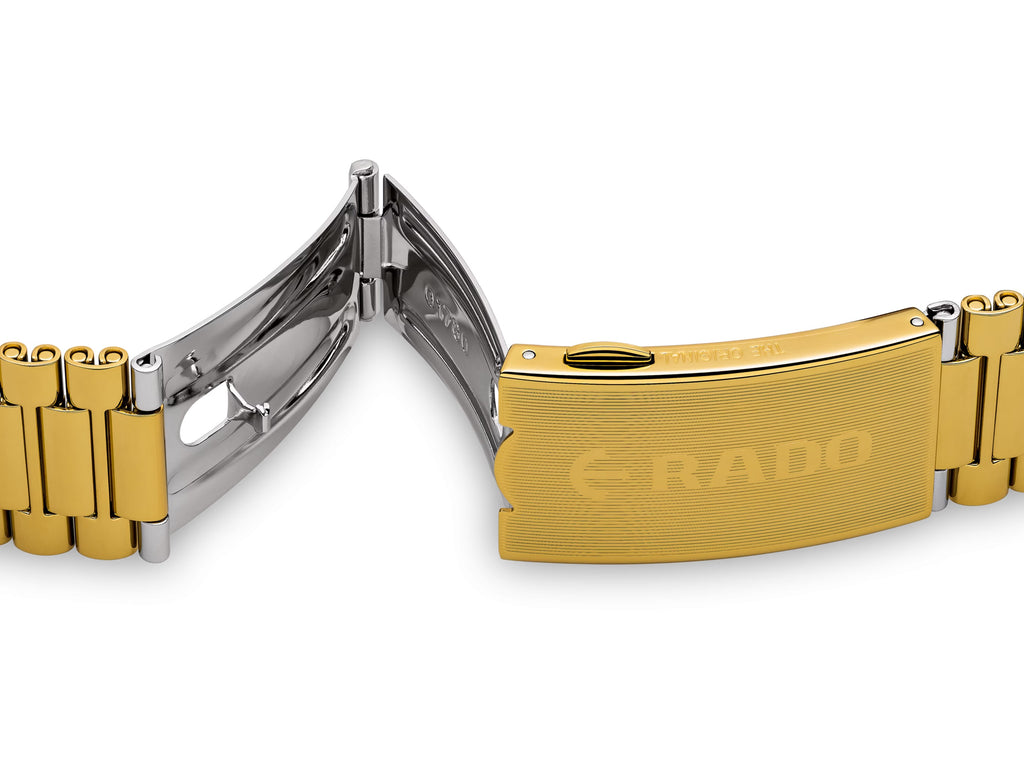 Rado New Original Automatic Gold Dial YG PVD 35mm