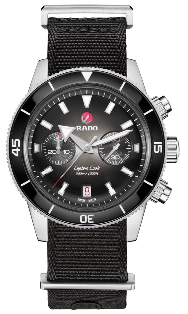 Rado Captain Cook Automatic Chronograph Black