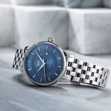 Load image into Gallery viewer, MIDO BARONCELLI SIGNATURE BLUE ON BRACELET
