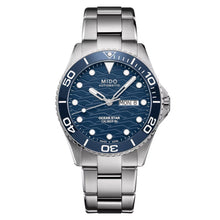 Load image into Gallery viewer, MIDO OCEAN STAR 200C BLUE ON BRACELET