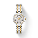 TISSOT BELLISSIMA QUARTZ WHITE 2 TONES YG BRACELET