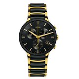 Rado Centrix Chronograph Gold PVD Quartz 40mm