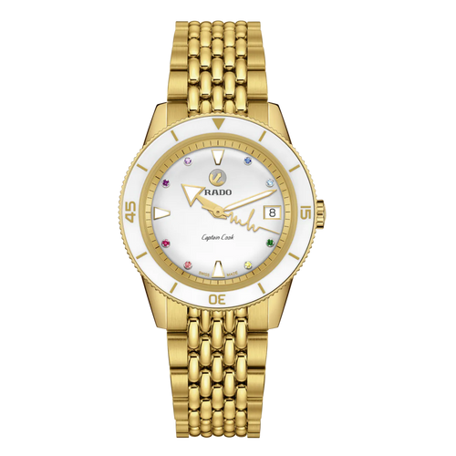 Rado Captain Cook x Marina Hoermanseder Heartbeat YG PVD