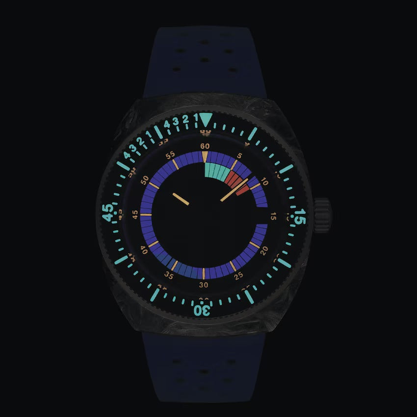 TISSOT SIDERAL S POWERMATIC 80 BLUE WITH BLUE RUBBER