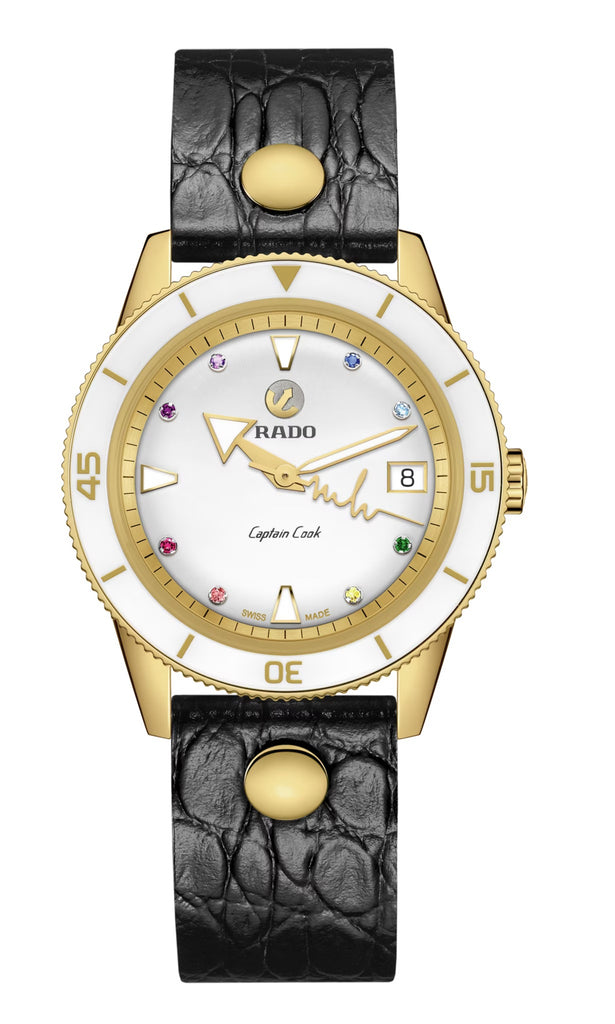 Rado Captain Cook x Marina Hoermanseder Heartbeat YG PVD