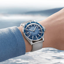 Load image into Gallery viewer, MIDO OCEAN STAR TRIBUTE BLUE GRADIENT-SPECIAL EDITION -1 EXTRA STRAP