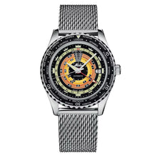 Load image into Gallery viewer, MIDO OCEAN STAR DECOMPRESSION WORLDTIMER BLACK -SPECIAL EDITION -1 EXTRA STRAP