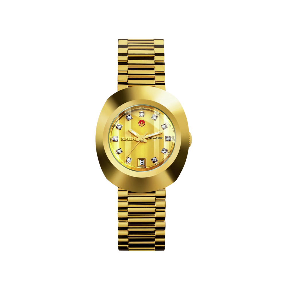 Rado New Original Automatic Gold Dial YG PVD 27.3mm Wamada Jewellery