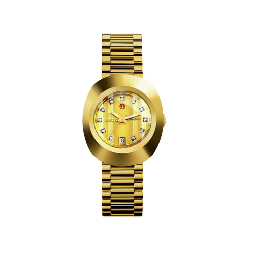 Rado New Original Automatic Gold Dial YG PVD 27.3mm